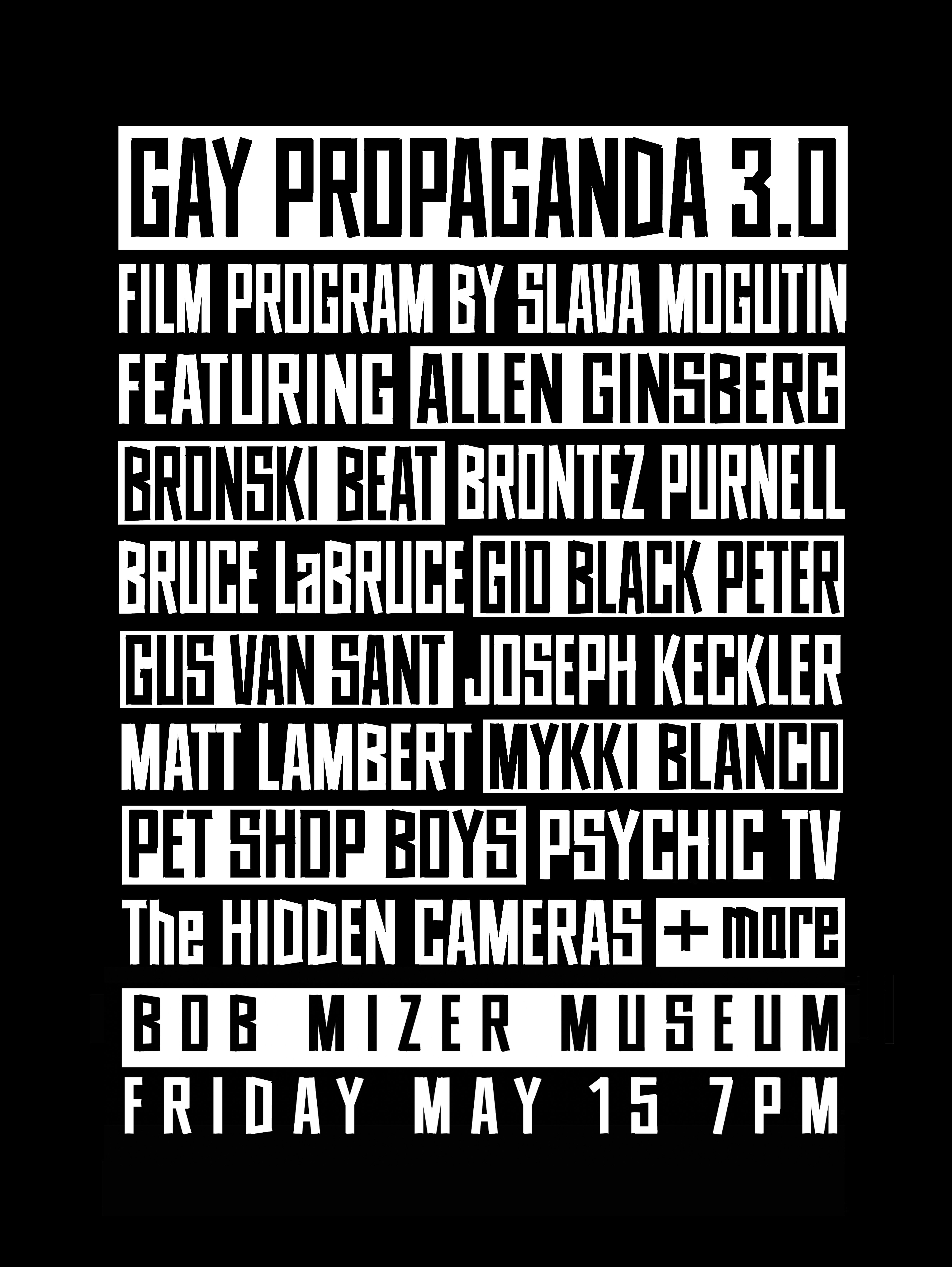 GAY PROPAGANDA 3.0